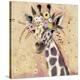 Klimt Giraffe I-null-Stretched Canvas