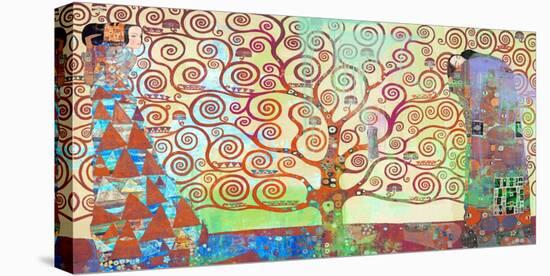 Klimt's Tree of Life 2.0-Eric Chestier-Stretched Canvas