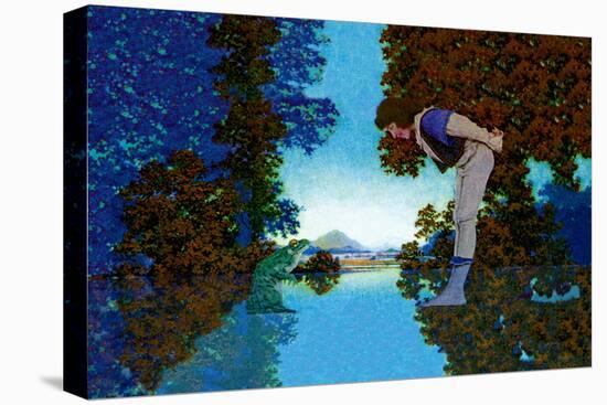 Knave and Frog-Maxfield Parrish-Stretched Canvas