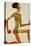 Kneeling Male Nude, in Profile Facing Right, 1910-Egon Schiele-Premier Image Canvas