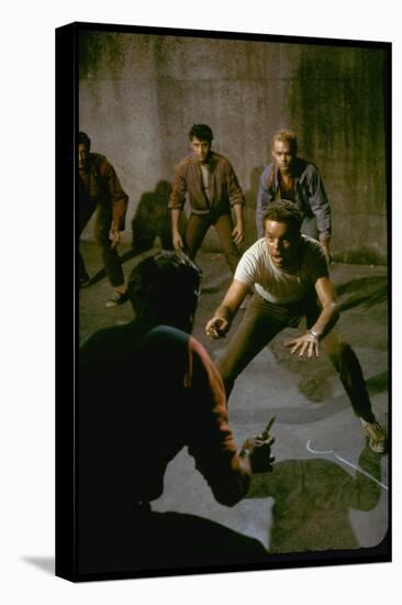 Knife Fight Scene from West Side Story-Gjon Mili-Premier Image Canvas