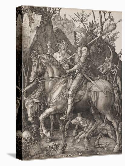 Knight, Death and the Devil-Albrecht Dürer-Premier Image Canvas