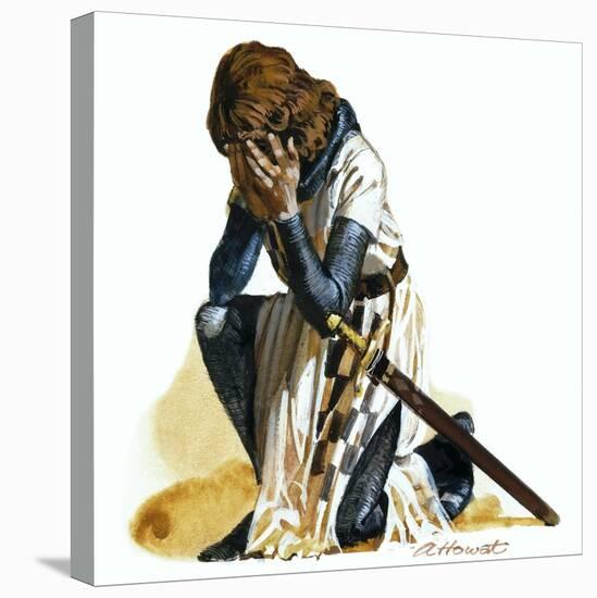 Knight Lamenting-Andrew Howat-Premier Image Canvas