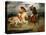 Knights Fighting in the Countryside-Eugene Delacroix-Premier Image Canvas