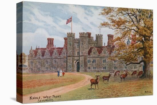 Knole, West Front, Sevenoaks-Alfred Robert Quinton-Premier Image Canvas