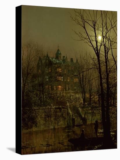 Knostrop Old Hall, Leeds, 1883-John Atkinson Grimshaw-Premier Image Canvas