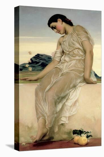 Knucklebones, 1867-Frederick Leighton-Premier Image Canvas