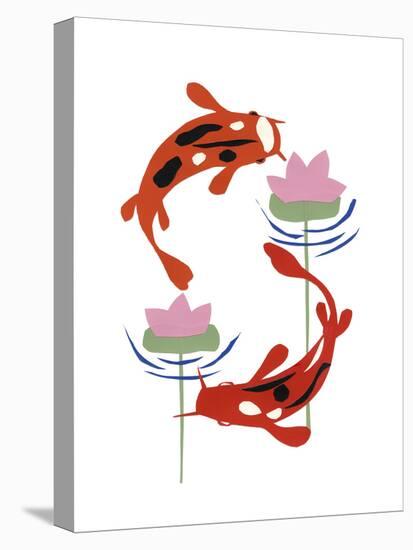 Koi Fantasy II-Alicia Ludwig-Stretched Canvas