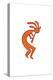 Kokopelli - Icon-Lantern Press-Stretched Canvas