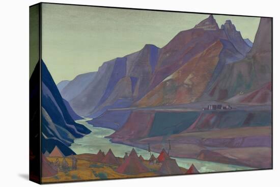 Koksar Camp, 1932 (Tempera on Canvas)-Nicholas Roerich-Premier Image Canvas