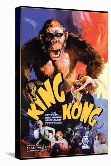 Kong, 1933, "King Kong" Directed by Merian C. Cooper, Ernest B. Schoedsack-null-Premier Image Canvas