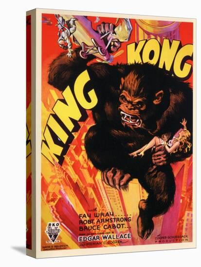 Kong, 1933, "King Kong" Directed by Merian C. Cooper, Ernest B. Schoedsack-null-Premier Image Canvas