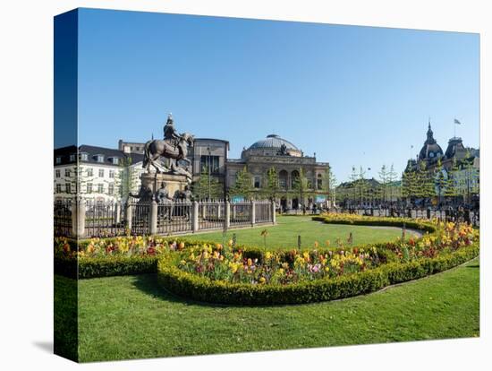 Kongens Nytorv (King's New Square) with the Royal Theatre, Copenhagen, Denmark, Scandinavia, Europe-Jean Brooks-Premier Image Canvas