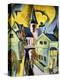 Konigstein with Red Church-Ernst Ludwig Kirchner-Premier Image Canvas