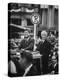 Konrad Adenauer with President John F. Kennedy-John Dominis-Premier Image Canvas