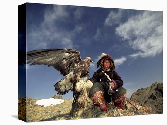 Kook Kook is from Altai Sum, Golden Eagle Festival, Mongolia-Amos Nachoum-Premier Image Canvas