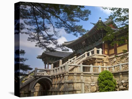 Korea, Gyeongsangbuk-Do, Gyeongju, Bulguksa Temple-Jane Sweeney-Premier Image Canvas
