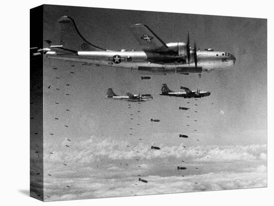 Korean War: B-29 Bombers-null-Premier Image Canvas