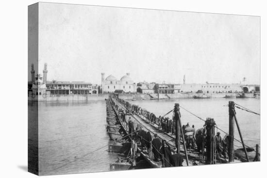 Kotah Boat Bridge, Baghdad, Iraq, 1917-1919-null-Premier Image Canvas
