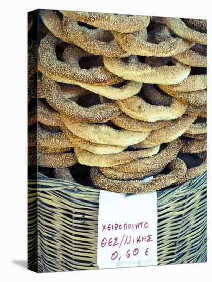 Koulouria (Greek Sesame Bread Rings), Syntagma District, Athens, Greece-Doug Pearson-Premier Image Canvas