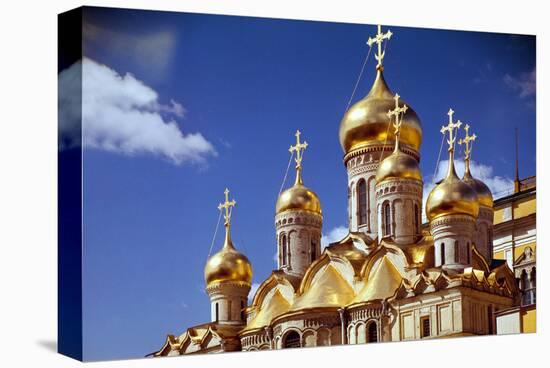 Kremlin Cathedrals, Moscow-null-Stretched Canvas