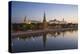 Kremlin Churches and Towers from Moscow River Bridge, Moscow, Russia-Gavin Hellier-Premier Image Canvas