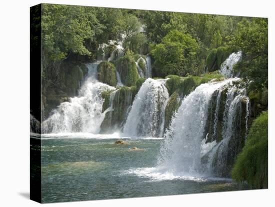 Krka Tufa Falls, Sibenik, Croatia, Europe-Waltham Tony-Premier Image Canvas