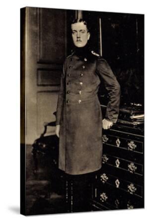 Kronprinz Ludwig In Mantel An Einer Komode Giclee Print Art Com