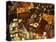 Krumau Town Cresent, 1915-Egon Schiele-Premier Image Canvas