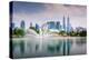 Kuala Lumpur, Malaysia Skyline at Titiwangsa Park-Sean Pavone-Premier Image Canvas