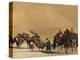 Kuchie Nomad Camel Train, Between Chakhcharan and Jam, Afghanistan, Asia-Jane Sweeney-Premier Image Canvas