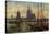 Künstler Rüdell, K., Köln Rhein, Blick Zum Dom,Boote-null-Premier Image Canvas