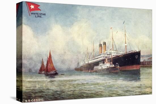 Künstler S.S.Cedric, White Star Line, Dampfer, Tuck-null-Premier Image Canvas