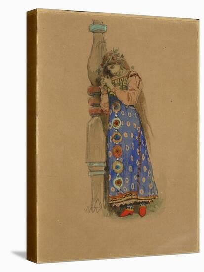 Kupava. Costume Design for the Opera Snow Maiden by N. Rimsky-Korsakov, 1885-Viktor Mikhaylovich Vasnetsov-Premier Image Canvas