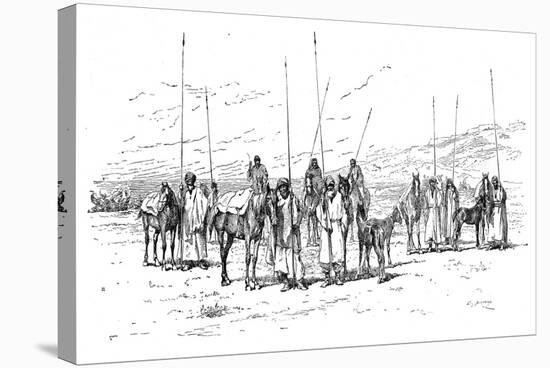 Kurdish Cavalry, 1895-null-Premier Image Canvas