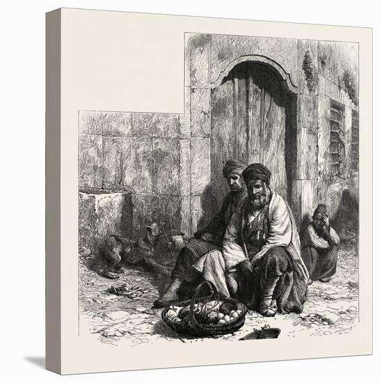 Kurdish Dealers, Constantinople, Istanbul, Turkey, 19th Century-null-Premier Image Canvas