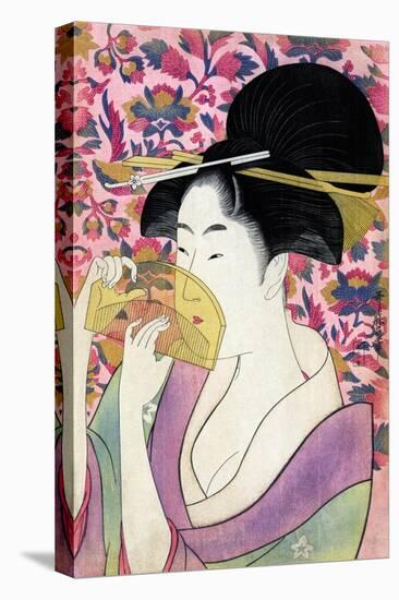 Kushi (Comb)-Kitagawa Utamaro-Premier Image Canvas