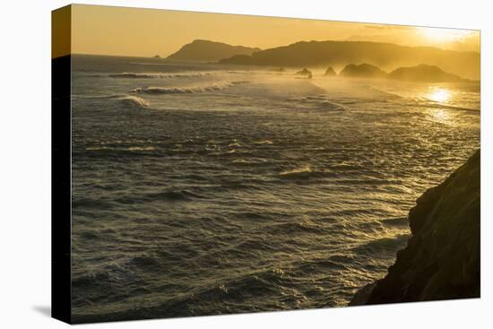 Kuta Lombok, Scenery at Aan Beach, Sundown-Christoph Mohr-Premier Image Canvas