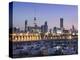 Kuwait City and Sharq Souk Marina, Kuwait-Walter Bibikow-Premier Image Canvas