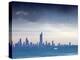 Kuwait, Kuwait City, Salmiya, Arabian Gulf and City Skyline Looking Towards Al Hamra Tower-Jane Sweeney-Premier Image Canvas