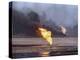 Kuwait Oil Fire-null-Premier Image Canvas