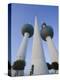 Kuwait Towers, Kuwait City, Kuwait-Walter Bibikow-Premier Image Canvas