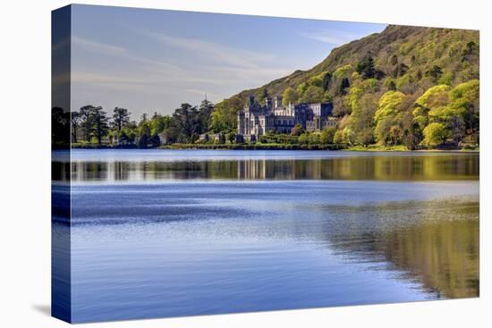 Kylemore Abbey, Connemara, County Galway, Connacht, Republic of Ireland, Europe-Carsten Krieger-Premier Image Canvas