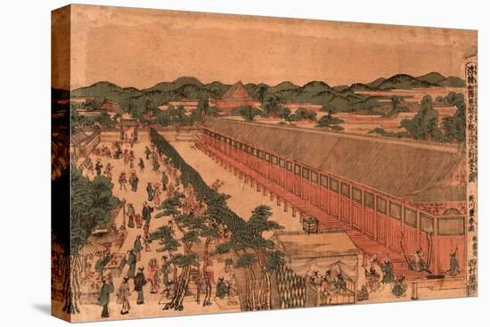 Kyoto Sanjusangendo No Zu-Utagawa Toyoharu-Premier Image Canvas