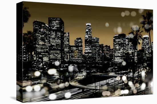 L.A. Nights I-Kate Carrigan-Stretched Canvas
