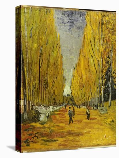 L'Allee Des Alyscamps, Arles, 1888-Vincent van Gogh-Premier Image Canvas