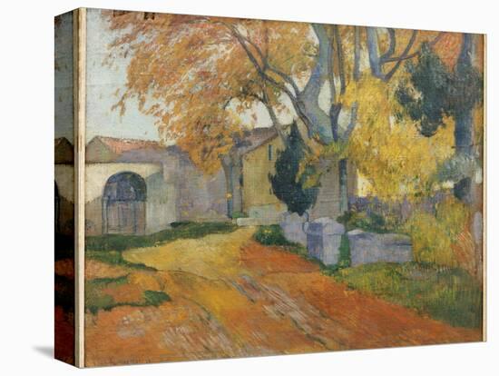 L'Allee Des Alyscamps-Paul Gauguin-Premier Image Canvas