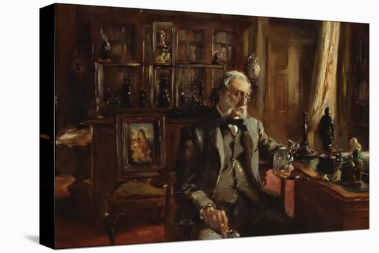 L'Amateur Chez Lui, C.1893-94-Charles Alexander-Premier Image Canvas