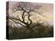 L'Arbre aux corbeaux-Caspar David Friedrich-Premier Image Canvas