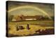 L'arc-en-ciel à Courrières-Jules Breton-Premier Image Canvas